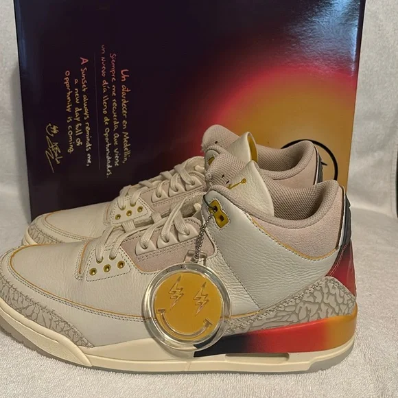 Jordan | Shoes | Jordan 3 Retro Spj Balvin Medallin Sunset  display picture 1